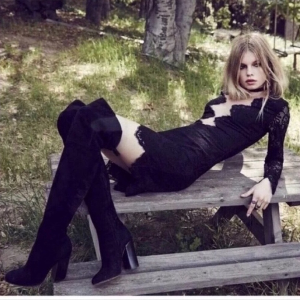 For love and lemons black dress
